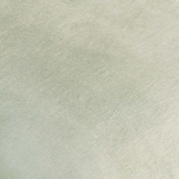 Light sage duvet in a linen blend fabric with a smooth, slightly textured surface