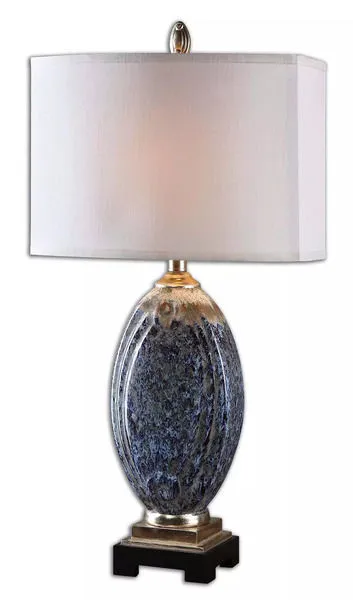 Product Image 1 for Uttermost Blue Latah Lamp from Uttermost