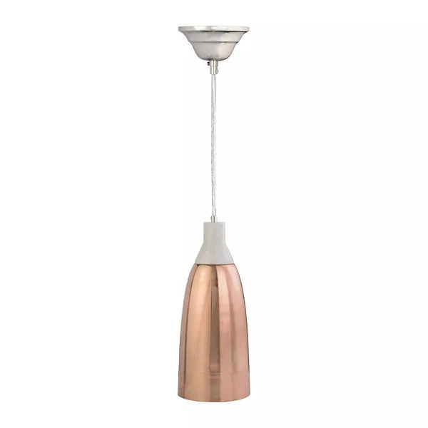 Product Image 1 for Copper And Marble Hanging Lamp from Elk Home
