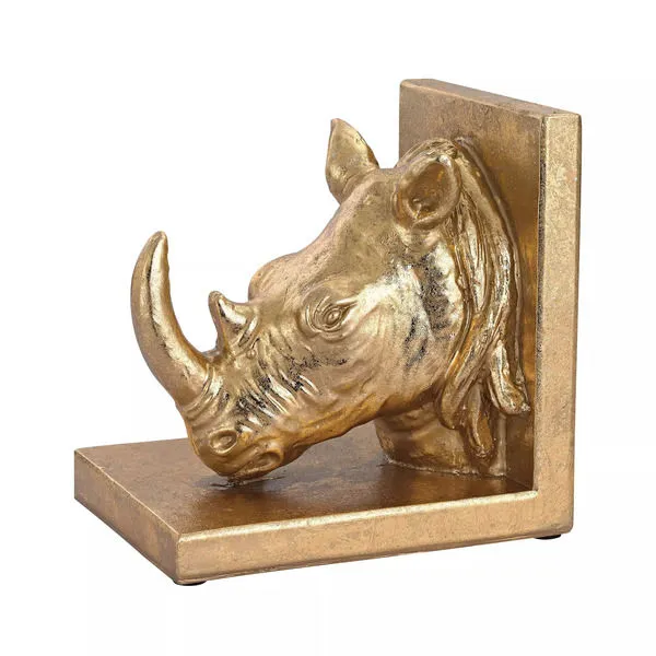 Product Image 1 for Rhino Head Bookend from Elk Home
