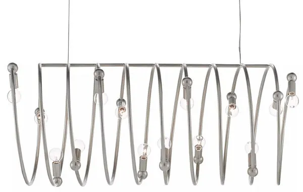 Product Image 3 for Soar Rectangular Chandelier from Currey & Company