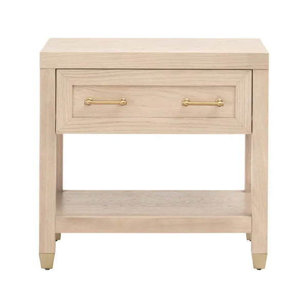 Product Image 1 for Stella 1-Drawer Light Honey Oak Nightstand from Essentials for Living