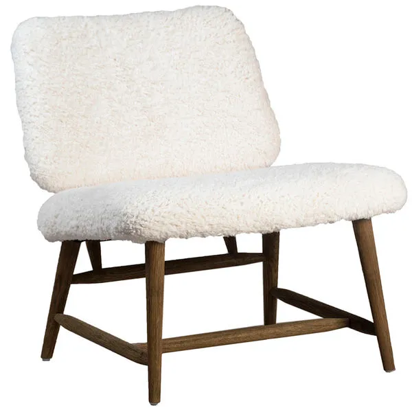 Product Image 3 for Higgins Sherpa Small Accent Chair from Dovetail Furniture