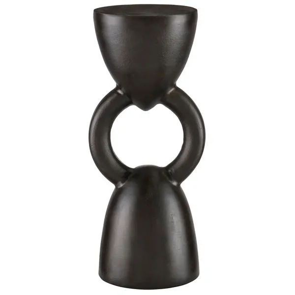 Product Image 1 for Delle Black Drinks Table from Currey & Company