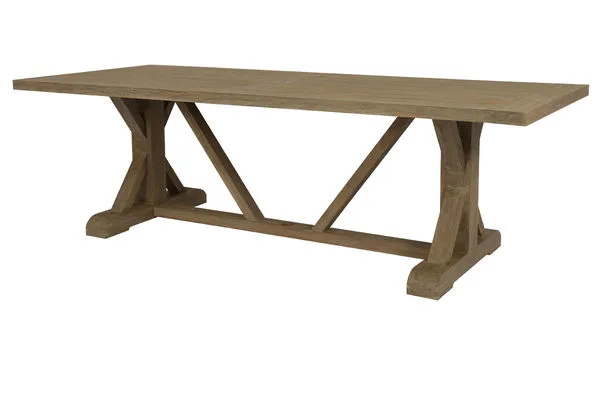 Product Image 1 for Coastal Teak 94" Trestle Dining Table from Sunset West