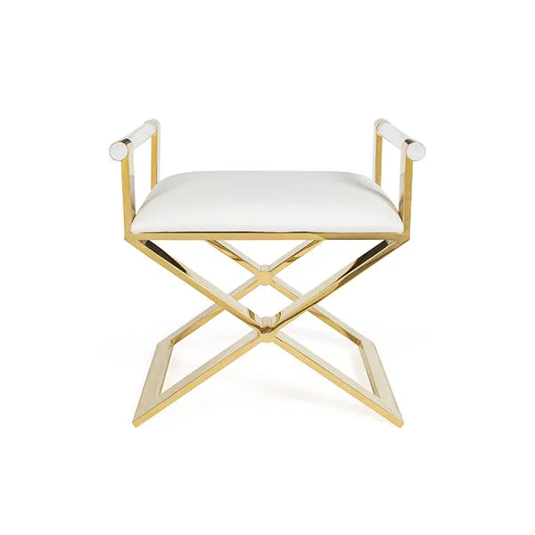 Product Image 3 for Sable Arm Stool from Worlds Away