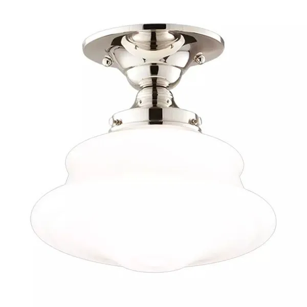Product Image 1 for Petersburg 1 Light Semi Flush from Hudson Valley