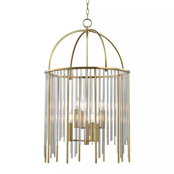 Product Image 1 for Lewis 6 Light Pendant from Hudson Valley
