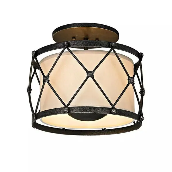 Product Image 1 for Palisade 3 Light Ceiling Semi Flush from Troy Lighting
