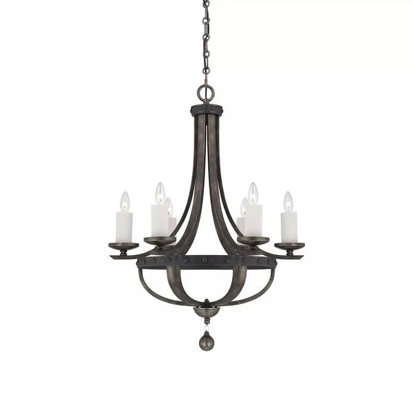 Product Image 1 for Alsace 6 Light Chandelier from Savoy House 