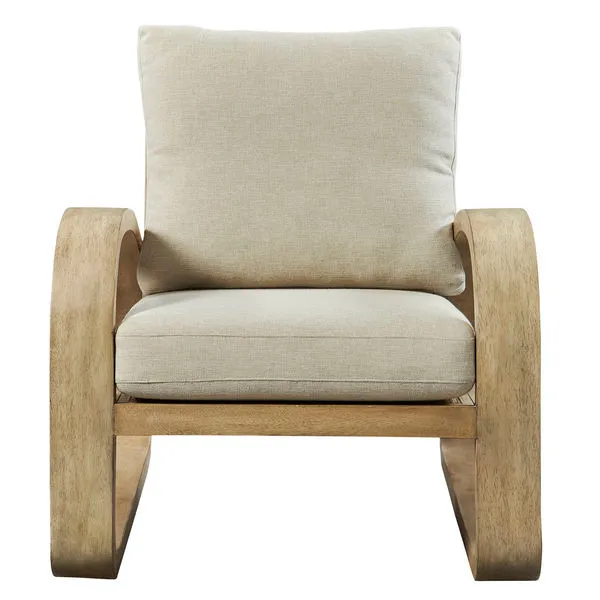 Product Image 1 for Barbora Wooden Accent Chair from Uttermost