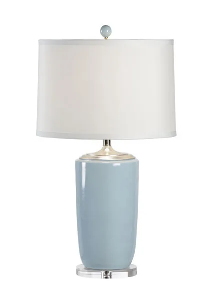 Product Image 1 for Lauren Blue Vase Lamp from Chelsea House