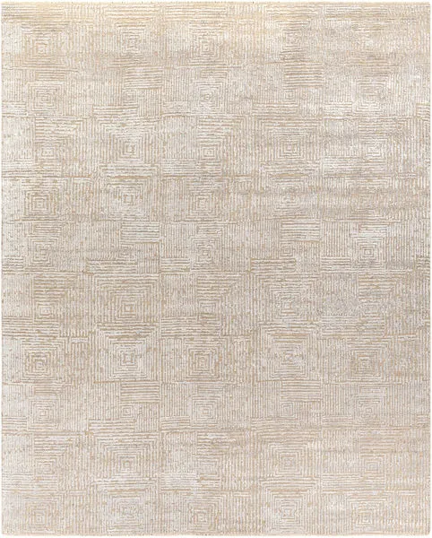 Product Image 1 for Lora Hand-Knotted Cream / Light Beige Rug - 8' x 10' from Surya