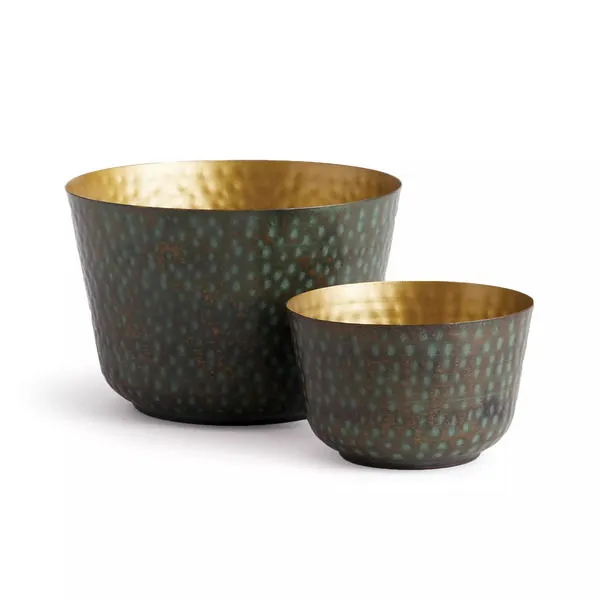 Product Image 2 for Rahul Shallow Cachepots (Set Of 2) from Napa Home And Garden