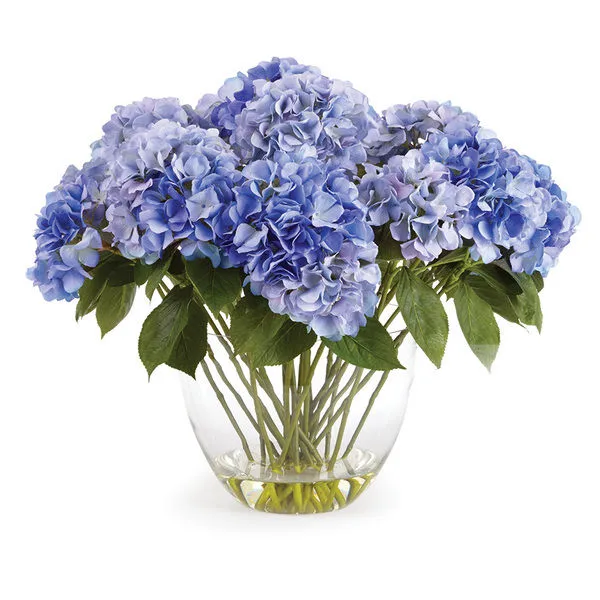 Product Image 1 for Barclay Butera Hydrangea Arrangement In Vase from Napa Home And Garden