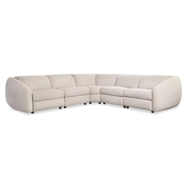 Product Image 1 for Avignon 5-Piece Fabric Power Motion Sectional from Bernhardt Furniture