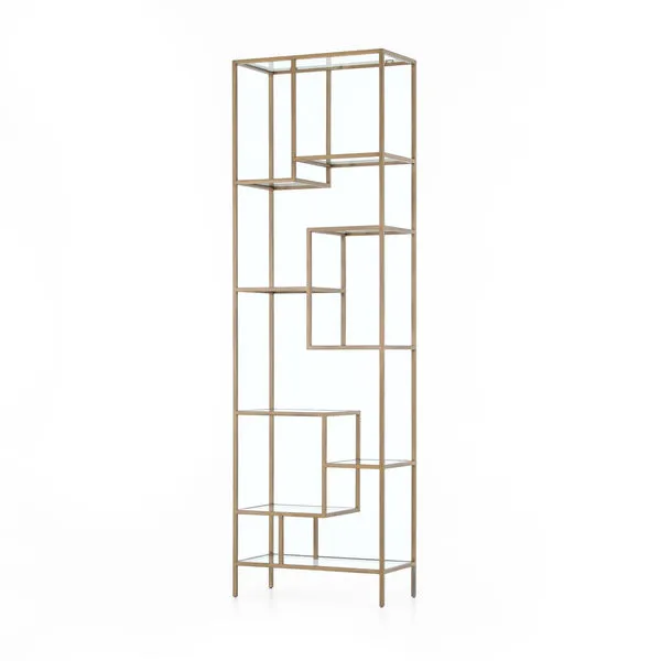 Product Image 6 for Helena Brass Bookcase from Four Hands