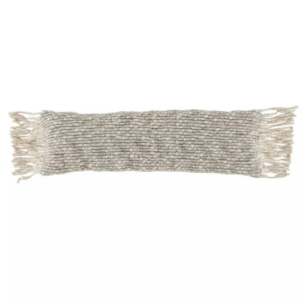 Product Image 6 for Artos Textured Gray/ Cream Lumbar Pillow from Jaipur 