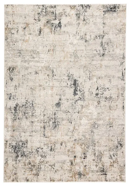Product Image 2 for Cassia Abstract Gray/ Gold Rug from Jaipur 