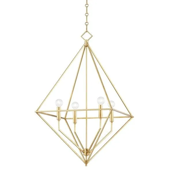 Product Image 1 for Haines 4 Light Medium Pendant from Hudson Valley