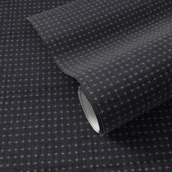 Product Image 1 for Plus Charcoal Wallpaper by FH Art Studio from Four Hands