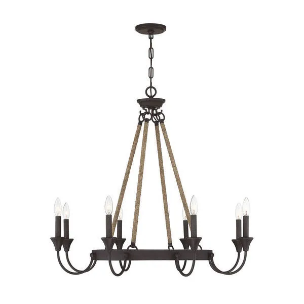 Product Image 1 for Sienna 8 Light  Chandelier from Savoy House 