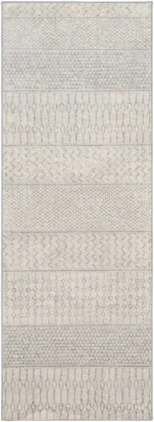 Product Image 1 for Monaco Cream / Silver Gray Rug from Surya