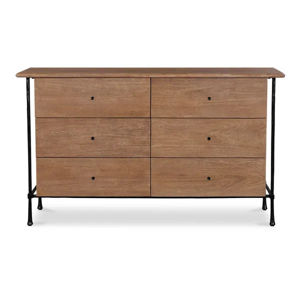 Product Image 1 for Rene 6 Drawer Dresser from Moe's