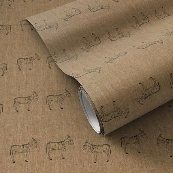 Product Image 1 for Burros Tan I Wallpaper by Paul Meyer from Four Hands