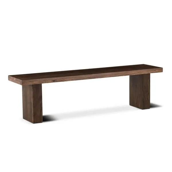 Product Image 3 for Alberta Modern Sheesham Wood Bench from World Interiors