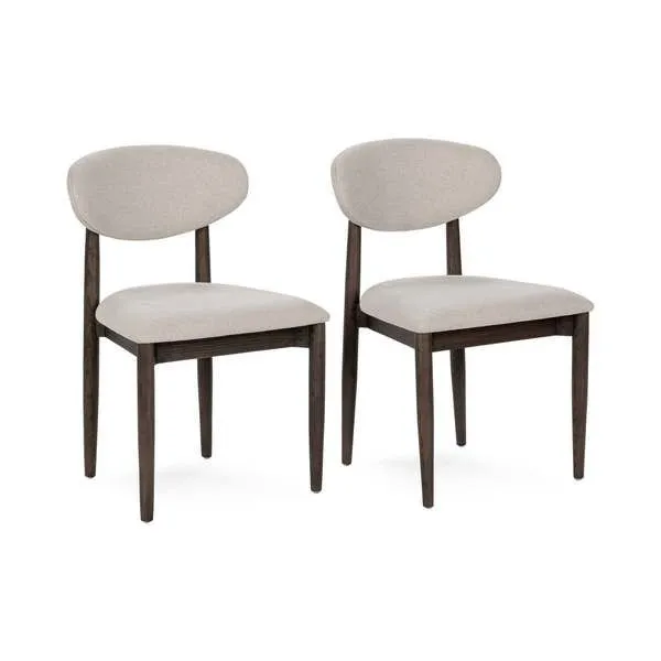 Product Image 1 for Tiber Set of 2 Oak Wood Dining Chairs from Classic Home