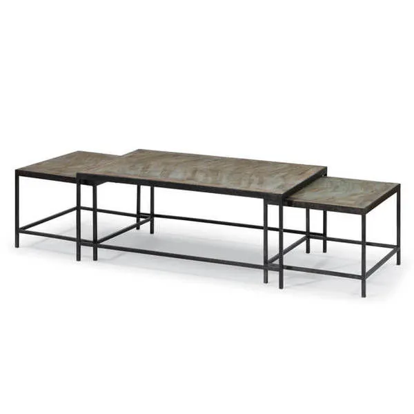 Product Image 1 for Herringbone Nest Cocktail Tables from Regina Andrew Design