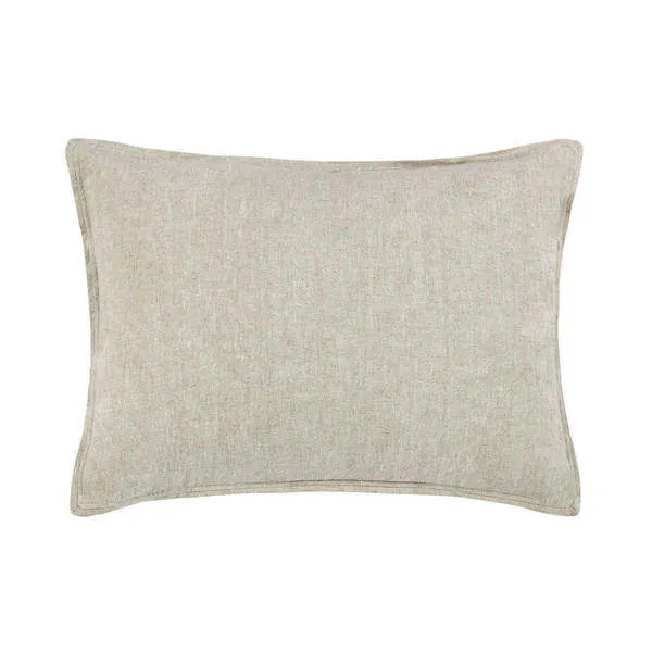 Product Image 1 for Talia Cotton Linen Blend Natural Sham from Classic Home Furnishings