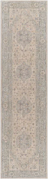 Product Image 1 for Avant Garde Woven Light Gray / Beige Rug - 2'7" x 10' from Surya
