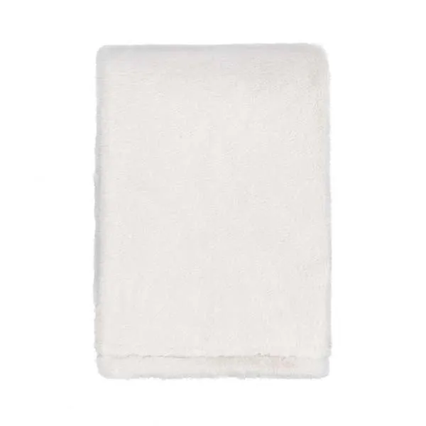 Product Image 1 for Taiga Faux Fur Ivory Throw 50x70 from Classic Home