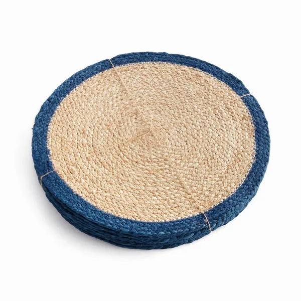 Product Image 1 for Jute Coil Round Placemats, Set Of 8 from Napa Home And Garden