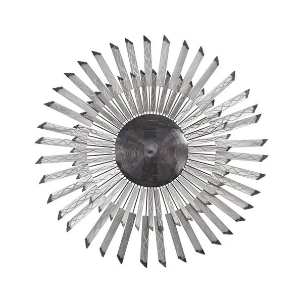 Product Image 1 for Phantom Wall Decor In Petroleum Swirl And Gloss Aluminum from Elk Home