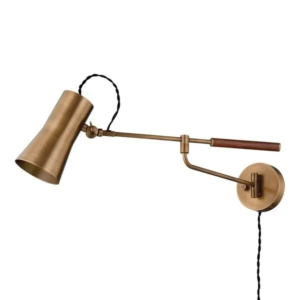 Product Image 1 for Novel 1 Light Brass Wall Sconce from Troy Lighting
