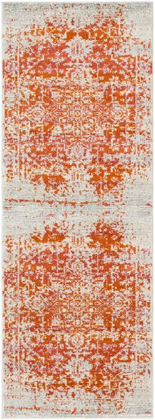 Product Image 5 for Harput Burnt Orange / Light Gray Rug from Surya