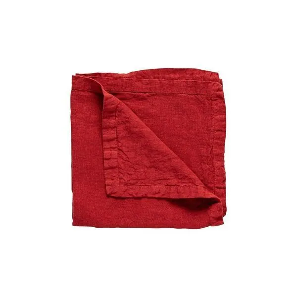 Product Image 1 for Maria Linen Napkin, Set of 4 - Chili Pepper from Costa Nova