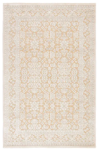 Product Image 5 for Regal Damask Beige/ Blue Rug from Jaipur 