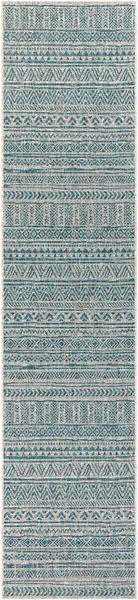 Product Image 5 for Eagean Aqua / Light Gray Indoor / Outdoor Rug from Surya