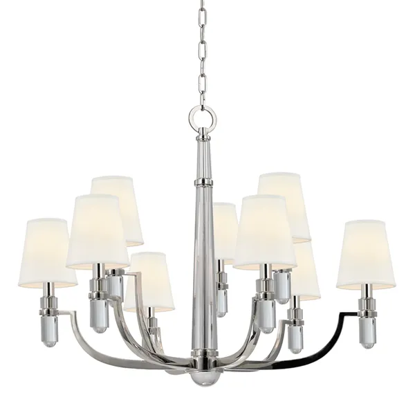 Product Image 1 for Dayton 9 Light Chandelier from Hudson Valley