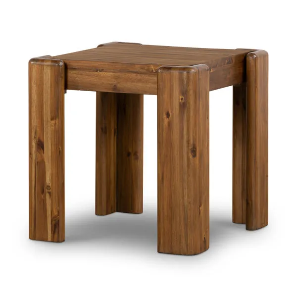 Product Image 1 for Orla Brown Wooden End Table from Four Hands