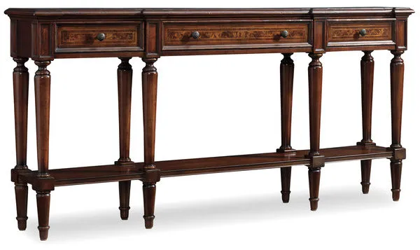 Product Image 2 for Grandover Three Drawer Console Table from Hooker Furniture