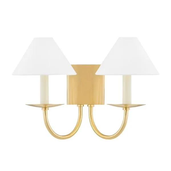 Product Image 1 for Lenore 2 Light Wall Sconce from Mitzi