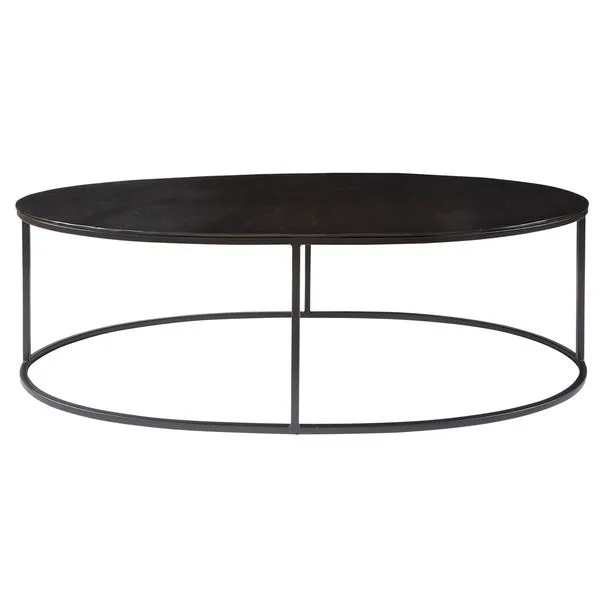 Product Image 3 for Coreene Oval Coffee Table from Uttermost