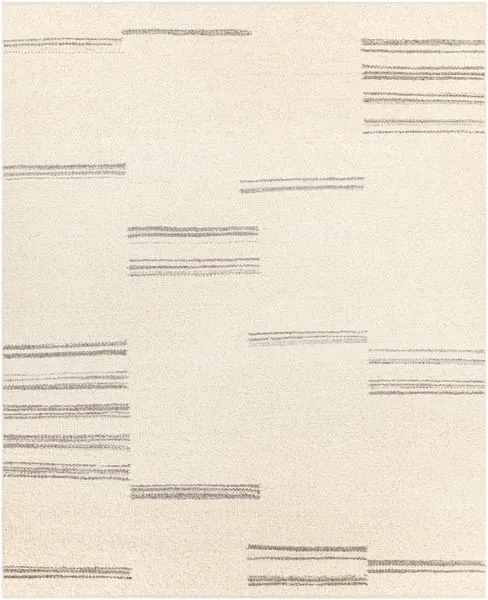 Product Image 1 for Machu Picchu Hand-Woven Wool Cream / Medium Gray Rug - 2' x 3' from Surya