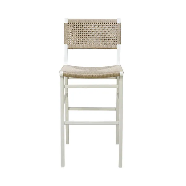 Product Image 3 for Carson Woven Back Bar Stool from Worlds Away