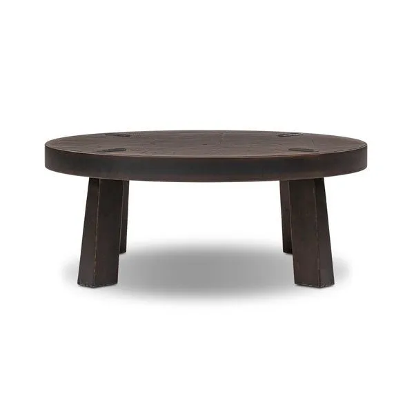 Product Image 1 for Sadira Burnt Oak Veneer Coffee Table from Four Hands